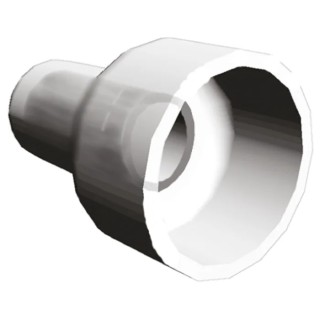 TE Connectivity Closed End Wire Splice Connector Clear Insulated Tin Copper Contacts 10 AWG 18.29mm Length 328730