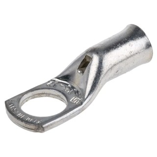 TE Connectivity XCT Uninsulated Ring Terminal 12 mm Stud Size 2 AWG Wire Size Grey 710036-4