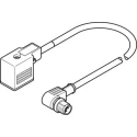 Festo Cable For Use With Connecting Valve, NEBV Series, 600 mm Length, Type A Plug to M12 x 1 NEBV-B2W3F-P-K-0.6-N-M12W3