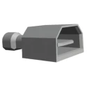TE Connectivity Ultra-Fast Plus .250 Red Insulated Male Spade Connector Crimp 6.35 x 0.81 mm Tab Size 22 AWG to 2-521055-2