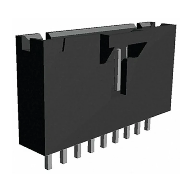 TE Connectivity AMPMODU MTE Series Straight Through Hole PCB Header, 9 Contacts, 2.54 mm Pitch, 1 Row, Shrouded 5-104363-8