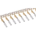 TE Connectivity FFC Series Female Crimp Terminal 2A Current, 24 AWG Min, 20 AWG Max, Gold Plating 2-487406-4