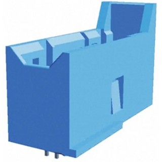 TE Connectivity AMPMODU MOD II Series Straight Through Hole PCB Header 26 Contacts 2.54 mm Pitch 2 Row Shrouded 827881-3