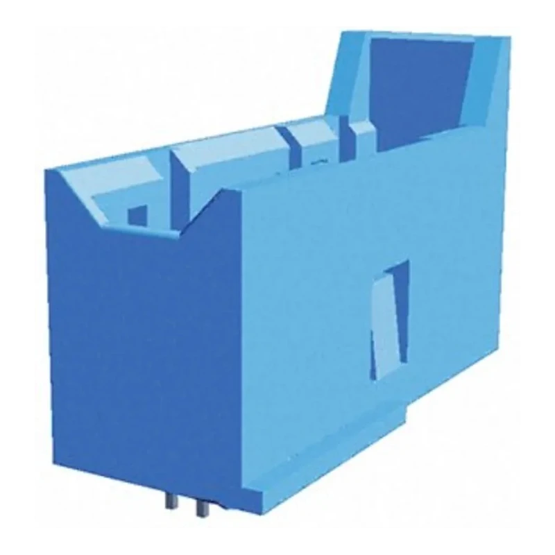 TE Connectivity AMPMODU MOD II Series Straight Through Hole PCB Header 26 Contacts 2.54 mm Pitch 2 Row Shrouded 827881-3