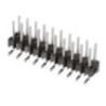 TE Connectivity AMPMODU Series Right Angle Through Hole Pin Header 26 Contacts 2.54 mm Pitch Unshrouded 1-826634-3