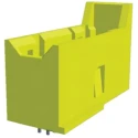 TE Connectivity AMPMODU MOD II Series Straight Through Hole PCB Header 26 Contacts 2.54mm Pitch 2 Row Shrouded 827881-1