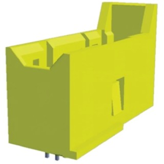 TE Connectivity AMPMODU MOD II Series Straight Through Hole PCB Header 26 Contacts 2.54mm Pitch 2 Row Shrouded 827881-1