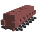 TE Connectivity Micro-MaTch Series Straight Surface PCB Socket, 12-Contact, 2 Row, 2.54 mm Pitch, 230V, 1.5A 1-188275-2