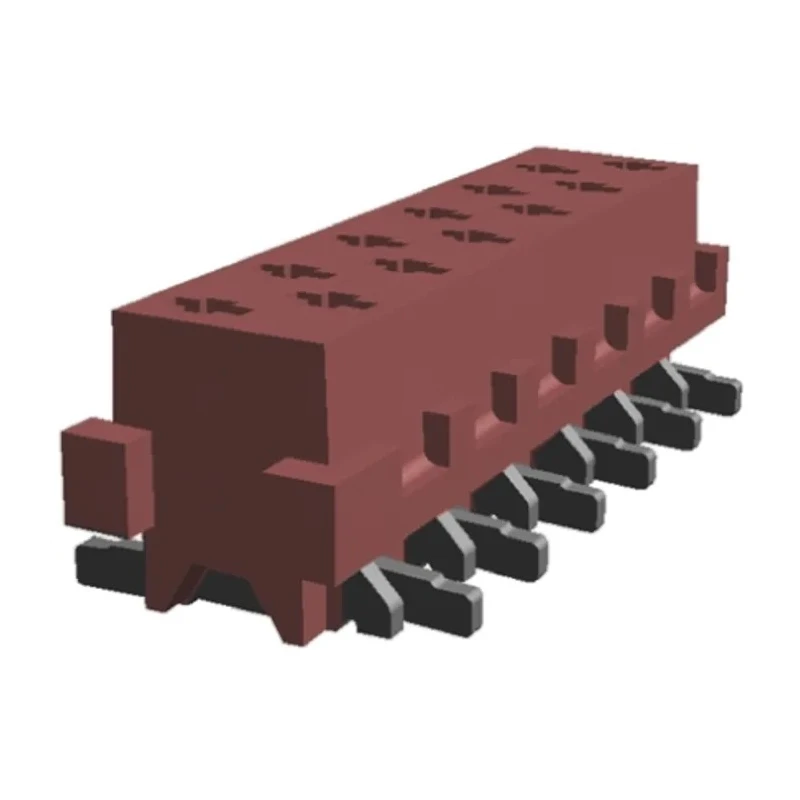 TE Connectivity Micro-MaTch Series Straight Surface PCB Socket 12-Contact 2 Row 2.54 mm Pitch 230V 1.5A 1-188275-2