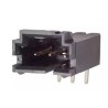 TE Connectivity AMPMODU MTE Series Right Angle Through Hole PCB Header 3 Contacts 2.54 mm Pitch 1 Row Shrouded 5-103635-2