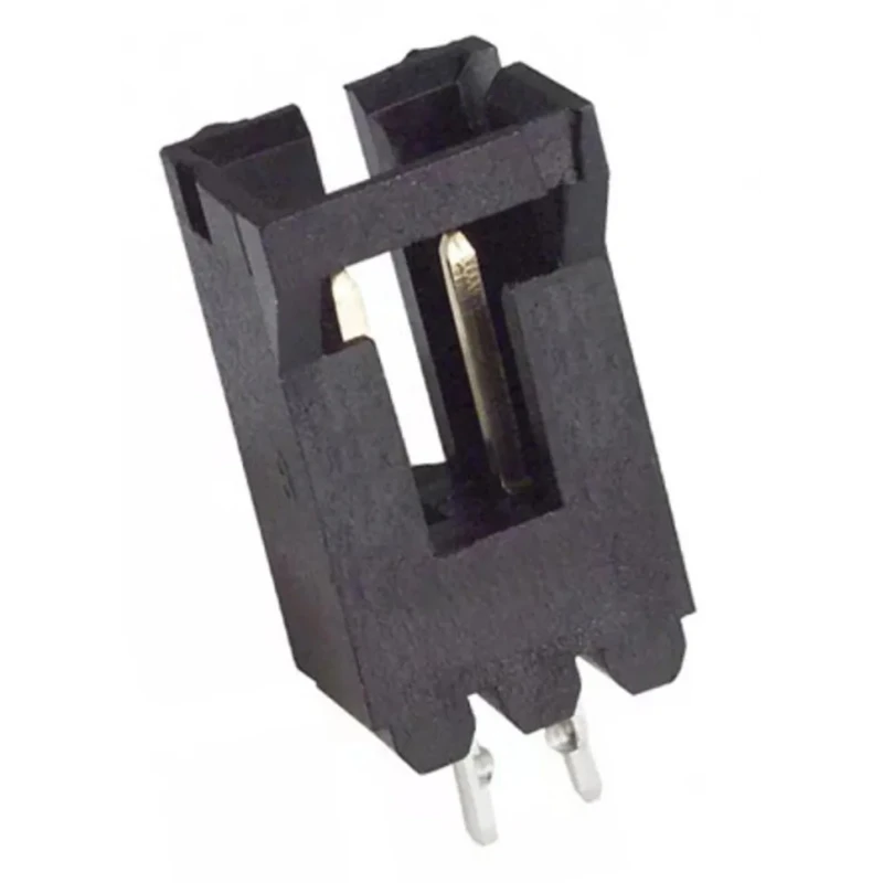 TE Connectivity AMPMODU MTE Series Straight Through Hole PCB Header, 2 Contacts, 2.54 mm Pitch, 1 Row, Shrouded 5-103908-1