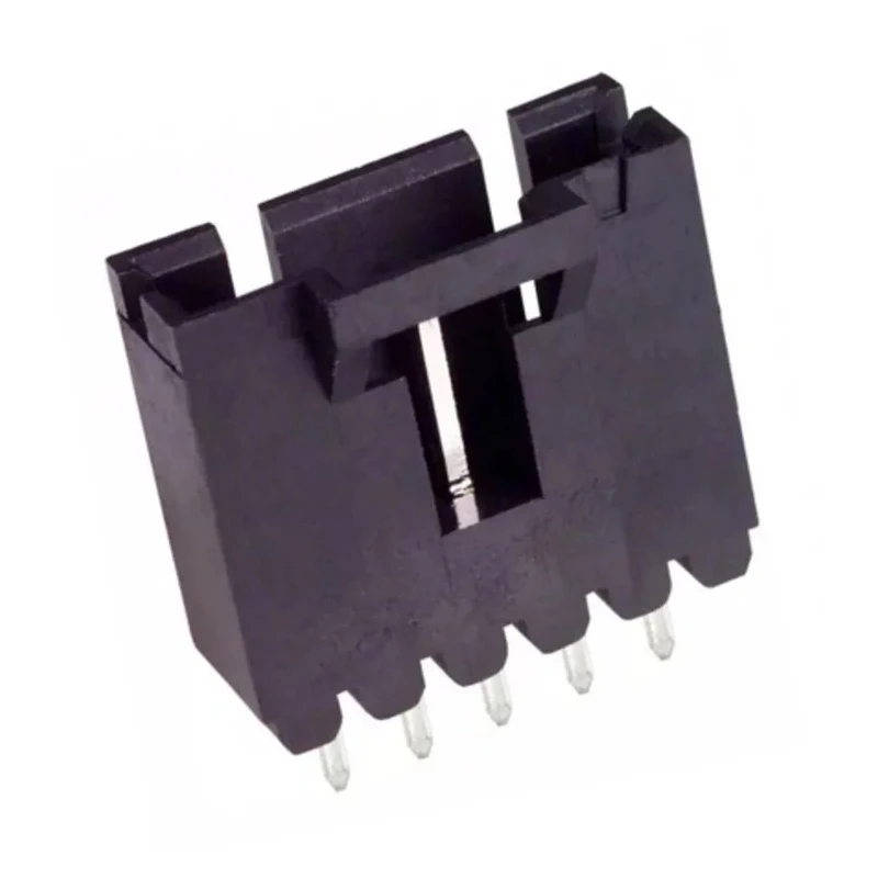 TE Connectivity AMPMODU MTE Series Straight Through Hole PCB Header, 5 Contacts, 2.54 mm Pitch, 1 Row, Shrouded 5-104363-4