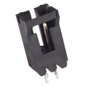 TE Connectivity AMPMODU MTE Series Straight Through Hole Shrouded PCB Header, 2 Contacts, 2.54 mm Pitch, 1 Row 5-103908-1