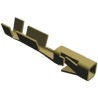 TE Connectivity AMPMODU MOD IV Series Female Crimp Terminal 3A Current Gold Plating 26-22 AWG 11.94mm Length 6-87756-6