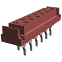 TE Connectivity Micro-MaTch Series Straight Through Hole PCB Socket, 12-Contact, 2 Row, 2.54 mm Pitch, 1.5A 1-338068-2