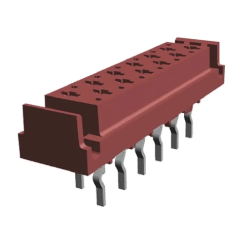 TE Connectivity Micro-MaTch Series Straight Through Hole PCB Socket, 12-Contact, 2 Row, 2.54 mm Pitch, 1.5A 1-338068-2