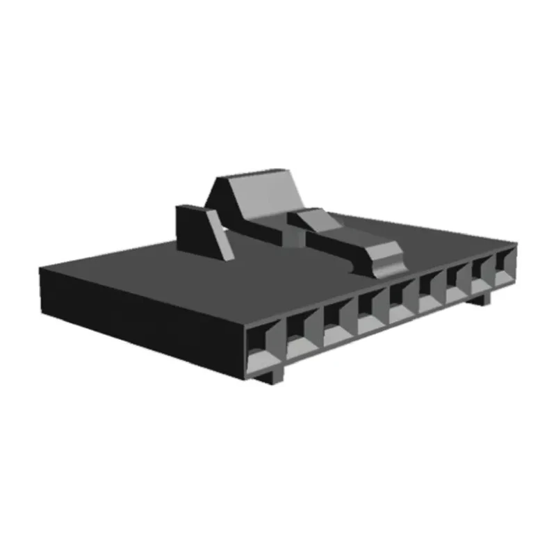 TE Connectivity AMPMODU MTE Female Connector Housing 2.54 mm Pitch 9 Way 1 Row Straight 104257-8