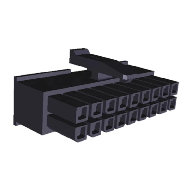 TE Connectivity Micro MATE-N-LOK Female Connector Housing 3 mm Pitch 18 Way 2 Row Straight 1-794617-8