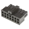 TE Connectivity Micro MATE-N-LOK 3 mm Pitch 14 Way 2 Row Straight Female Connector Housing 1-794617-4