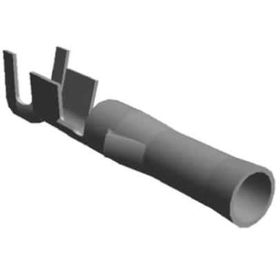 TE Connectivity 0.093 Commercial Series Female Crimp Terminal, 20 AWG Min Crimp, 14 AWG Max 770144-1