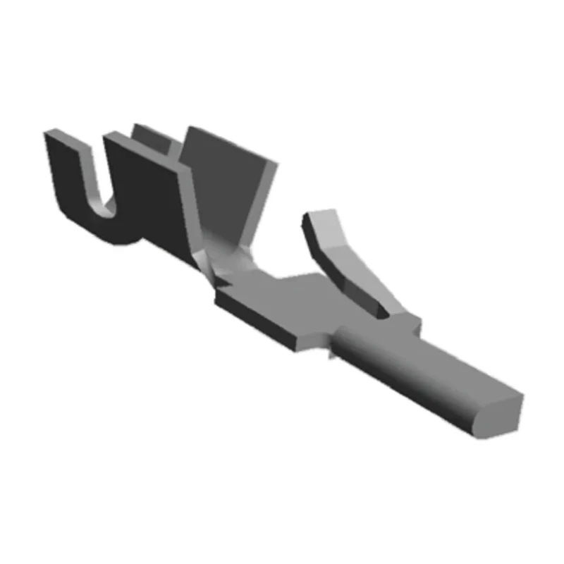 TE Connectivity Micro-MaTch Series Male Crimp Terminal, 1.5A Current, 8.65mm Length, 28-24 AWG 338096-1