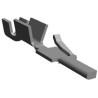 TE Connectivity Micro-MaTch Series Male Crimp Terminal, 1.5A Current, 8.65mm Length, 28-24 AWG 338096-1