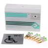 Hoyles Disabled Persons Toilet Alarm Kit, Battery Powered, BS8300 and Disability Discrimination Act Compliant A600LKITB