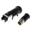 Schurter 16A PCB Mount Fuse Holder for 6.3 x 32 mm, 500V AC, Thermoset Body, Slotted Cap, Solder Terminal 0031.2520