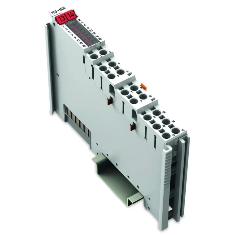 WAGO PLC I/O Module Digital 16 Digital Outputs 24V DC Supply 750-1504