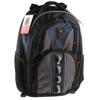 Wenger Cobalt 15.4 in Blue Nylon Laptop Backpack with 4 Compartments 600629