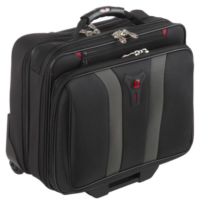Wenger Granada 17 in Wheeled Laptop Case Grey Nylon Material 432mm x 406mm x 254mm 600659