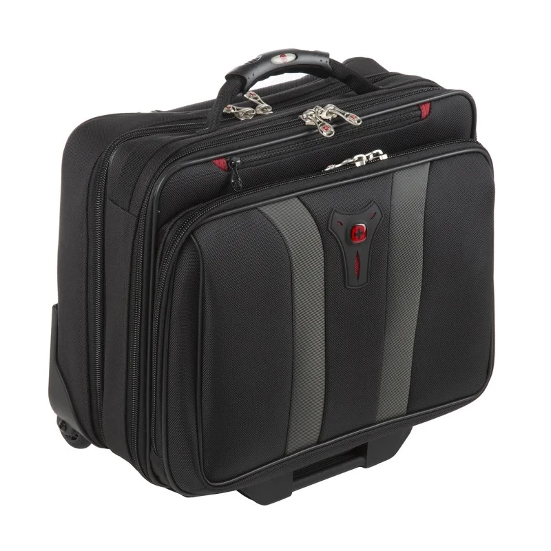 Wenger Granada 17 in Wheeled Laptop Case Grey Nylon Material 432mm x 406mm x 254mm 600659