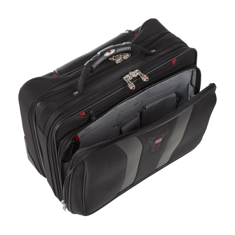 Wenger Granada 17 in Wheeled Laptop Case Grey Nylon Material 432mm x 406mm x 254mm 600659