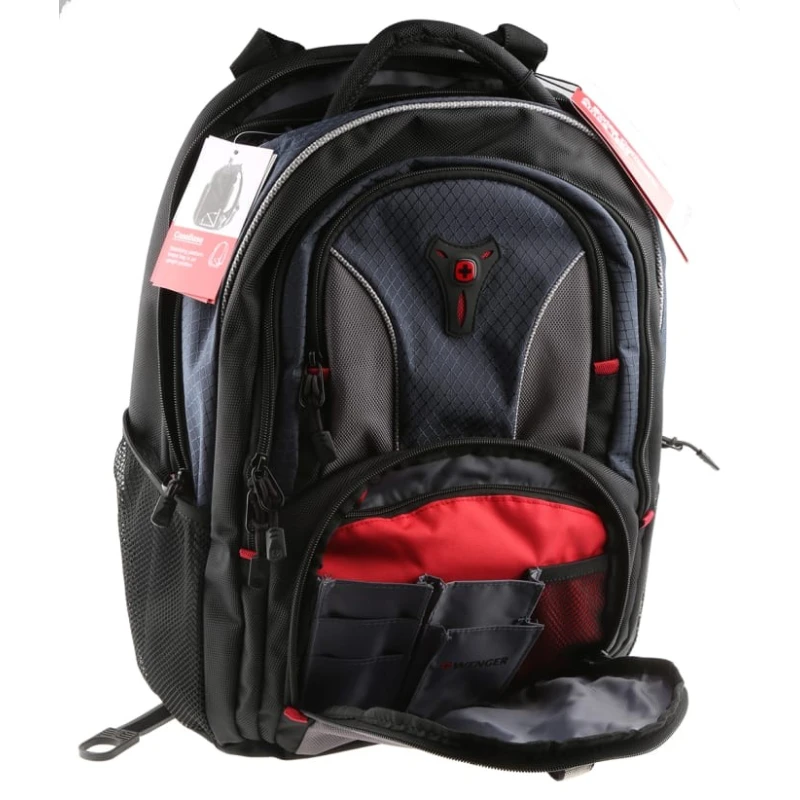Wenger Cobalt 15.4 in Blue Nylon Laptop Backpack with 4 Compartments 600629