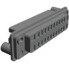 TE Connectivity Blind Mate Female Connector Housing 5 mm Pitch 24 Way 2 Row Straight 5172625-3