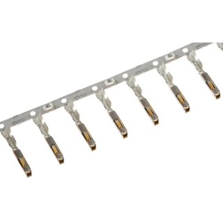 TE Connectivity Automotive Connector Terminal USCAR Series Receptacle Crimp 7.7A Gold Contact 2.13mm Diameter 1326028-1