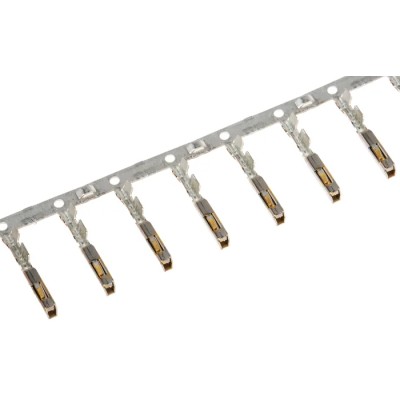 TE Connectivity Automotive Connector Terminal USCAR Series Receptacle Crimp 7.7A Gold Contact 2.13mm Diameter 1326028-1