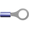 TE Connectivity PIDG Insulated Ring Terminal M5 Stud Size 16 AWG 14 AWG Wire Size Blue 2-36160-1