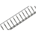 TE Connectivity AMPMODU Short Point Series Female Crimp Terminal 3A Current, 26-22 AWG 1-104480-7