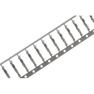 TE Connectivity AMPMODU Short Point Series Female Crimp Terminal 3A Current, 26-22 AWG 1-104480-7