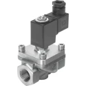 Festo Solenoid Valve 2/2 Closed Monostable Stainless Steel Body 3/4 in G Port, 24V DC, Max VZWF-B-L-M22C-G34-275-E-1P4-6-R1