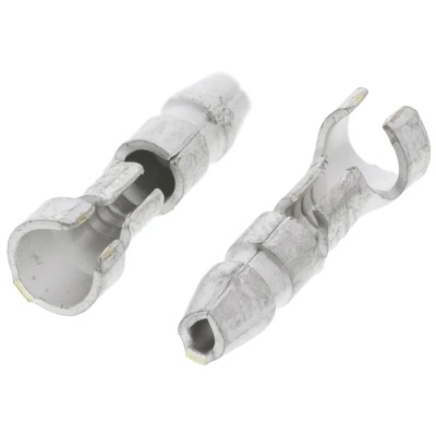 TE Connectivity Uninsulated Crimp Bullet Connector 20 AWG to 14 AWG, 3.5 mm Bullet diameter Male 170020-1