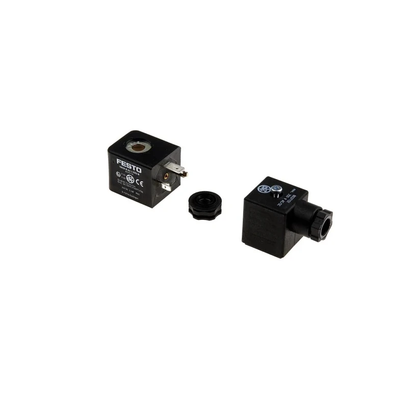 Festo Replacement Solenoid Coil 24V DC with Explosion Protection and IP65 Protection VACN-N-A1-1-EX2-N