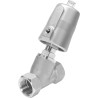 Festo Pneumatic Actuated Angle Seat Valve 40 bar 1.25 in Threaded Connections VZXF-L-M22C-M-B-G114-310-M1-V4V4T-50-7