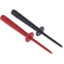 Fluke Test Probe High-Voltage 1000V Rated Red and Black Insulated Handheld Electrical Test Probe TP80