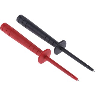 Fluke Test Probe High-Voltage 1000V Rated Red and Black Insulated Handheld Electrical Test Probe TP80