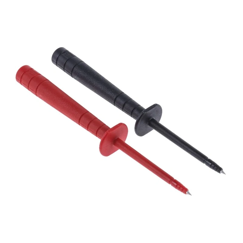 Fluke Test Probe High-Voltage 1000V Rated Red and Black Insulated Handheld Electrical Test Probe TP80