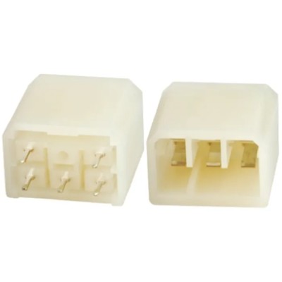 TE Connectivity Multi-Interlock Mark II Automotive Connector Male Natural Through Hole 5 Way Solder Termination 172037-1
