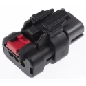 TE Connectivity AMPSEAL 16 Automotive Connector Male Grey Cable 3 Way Crimp Termination 776429-2
