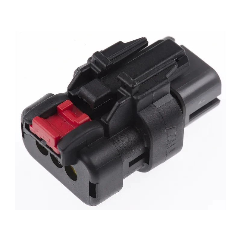 TE Connectivity AMPSEAL 16 Automotive Connector Male Grey Cable 3 Way Crimp Termination 776429-2